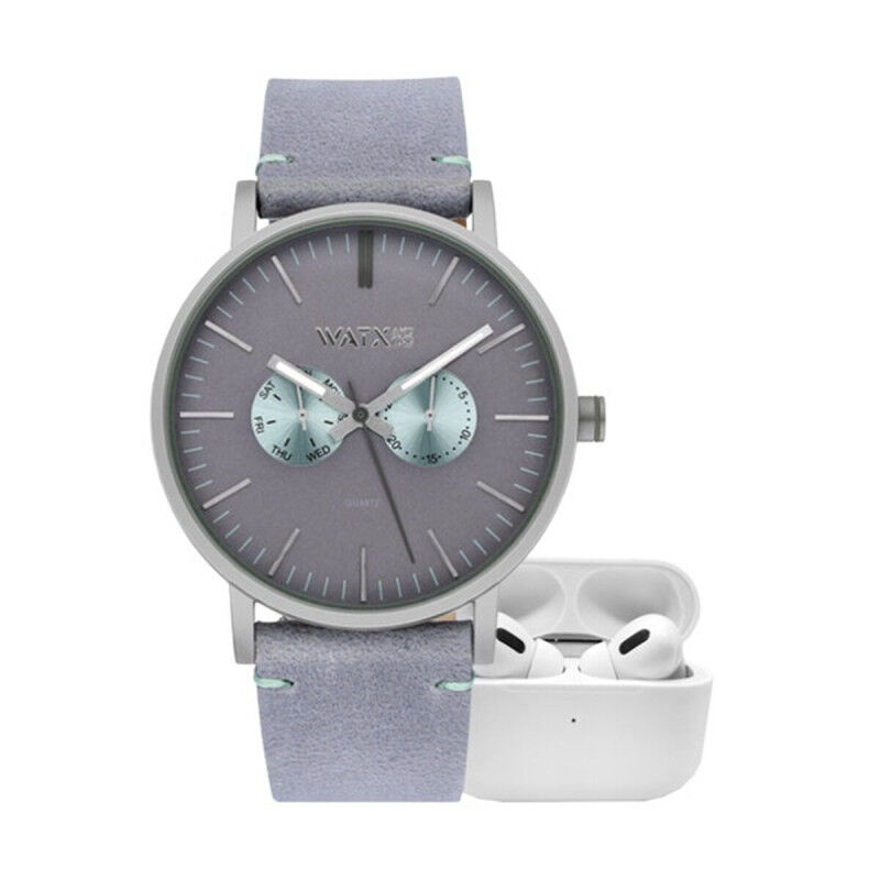 Horloge Heren Watx & Colors RELOJ14_44 Grijs