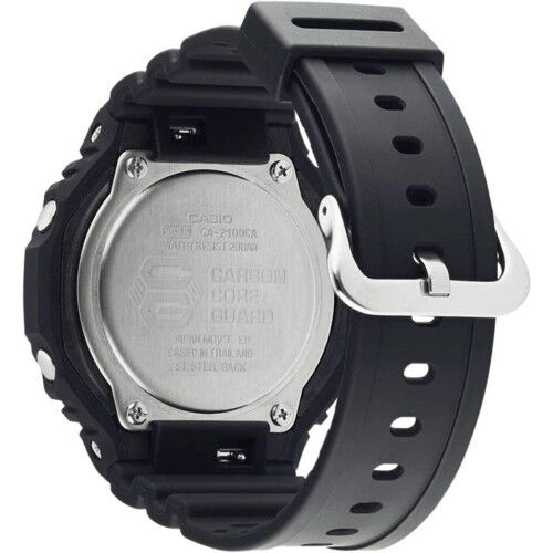 Herrenuhr Casio G-Shock OAK - NEON BLUE INDEX Schwarz (Ø 45 mm)