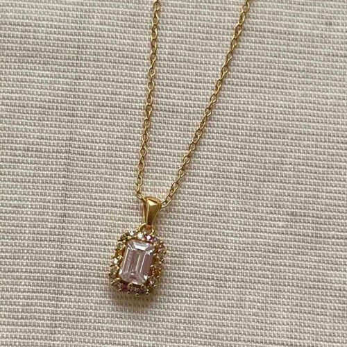 Ladies' Necklace 24KAE 32487Y Golden