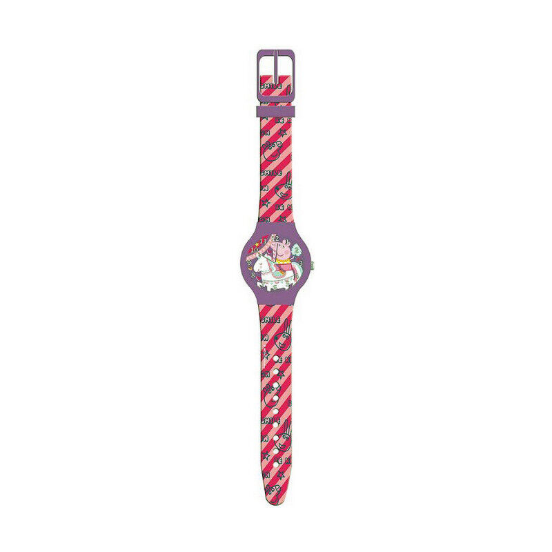 Uhr für Kleinkinder Peppa Pig 482608 - PLASTIC BOX (Ø 32 mm)
