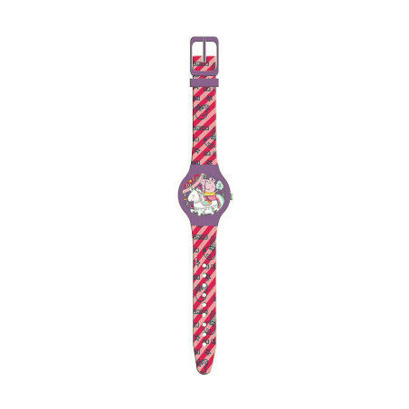 Uhr für Kleinkinder Peppa Pig 482608 - PLASTIC BOX (Ø 32 mm)