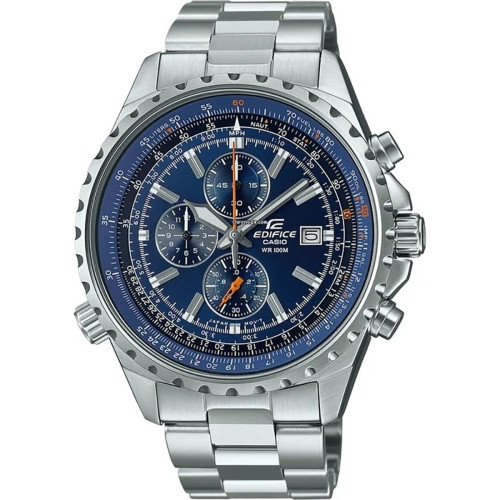 Reloj Hombre Casio SLIDE RULE XL CHRONO - BLUE Plateado (Ø 44,5 mm)