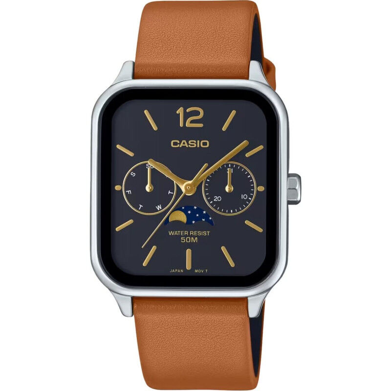 Horloge Heren Casio MTP-M305L-1AVER Zwart