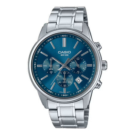 Reloj Hombre Casio CHRONO DATE - BLUE (Ø 41 mm)