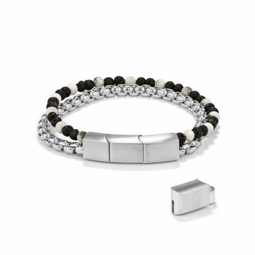 Bracciale Uomo Radiant RH000301 Argentato