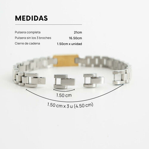 Bracciale Uomo Radiant RH000283 Argentato