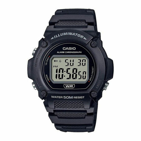 Orologio Uomo Casio W-219H-1AVCF Nero