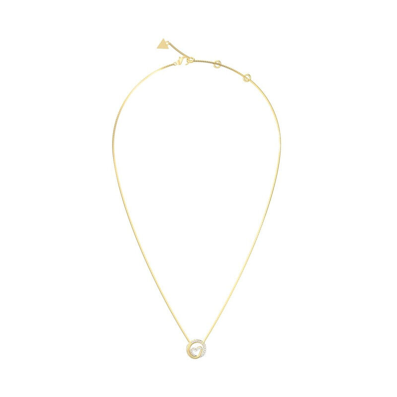 Ladies' Necklace Guess JUBN05526JWYGT-U Golden