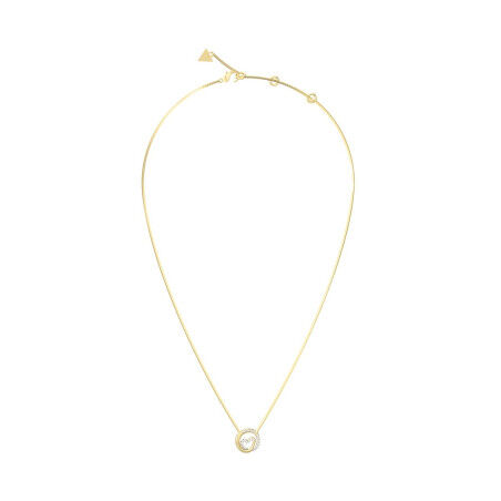 Ladies' Necklace Guess JUBN05526JWYGT-U Golden