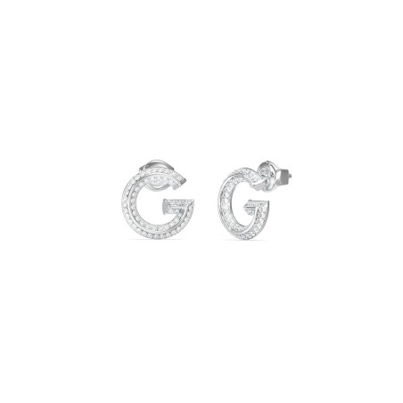 Oorbellen Dames Guess JUBE05443JWRHT-U Zilverkleurig