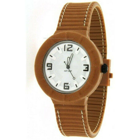 Herrenuhr Hip Hop LEATHER