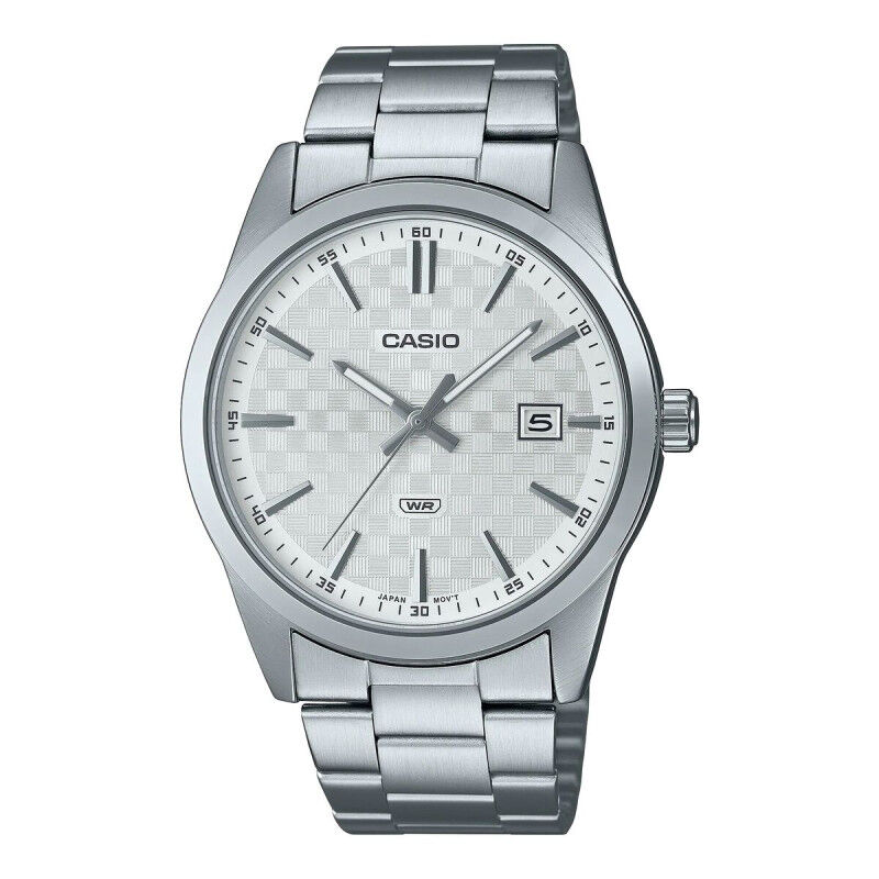 Orologio Uomo Casio DATE CARBON LOOK DIAL -SILVER (Ø 41 mm)