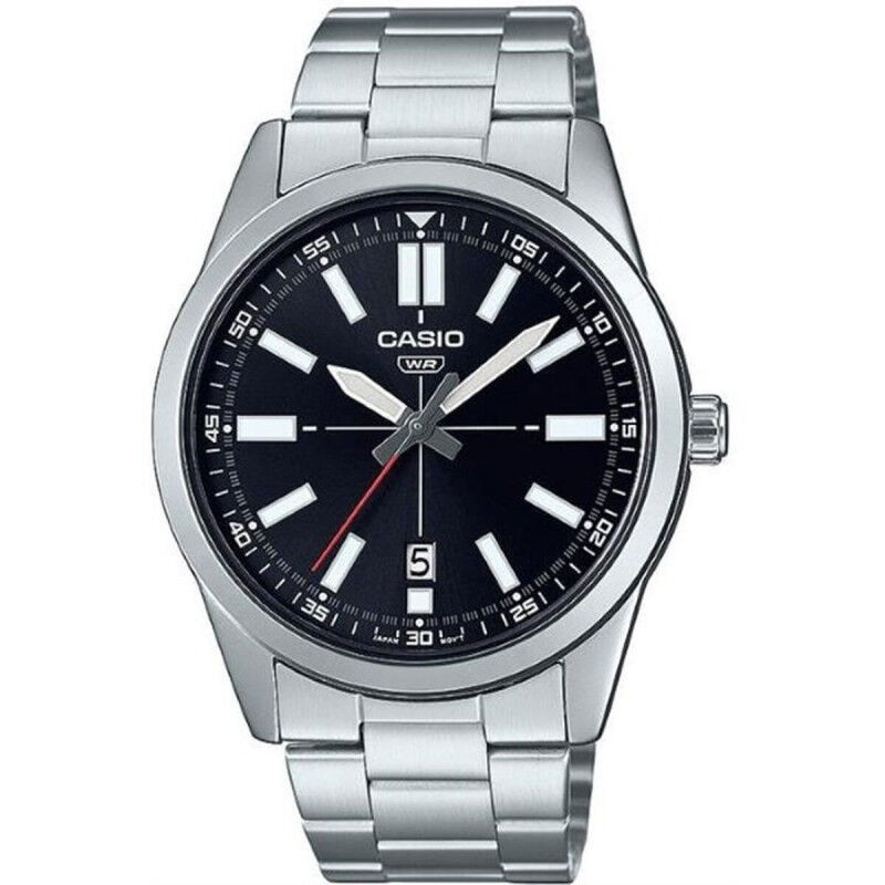 Reloj Hombre Casio COLLECTION Negro Plateado (Ø 41 mm)