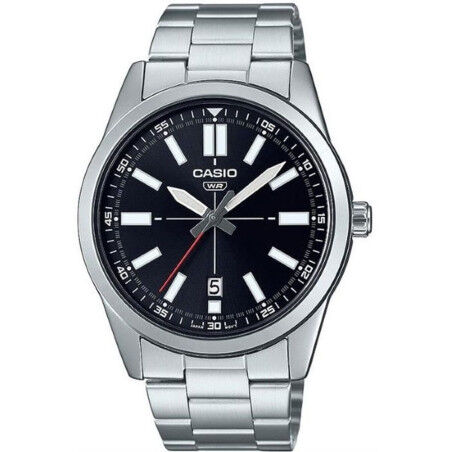 Reloj Hombre Casio COLLECTION Negro Plateado (Ø 41 mm)
