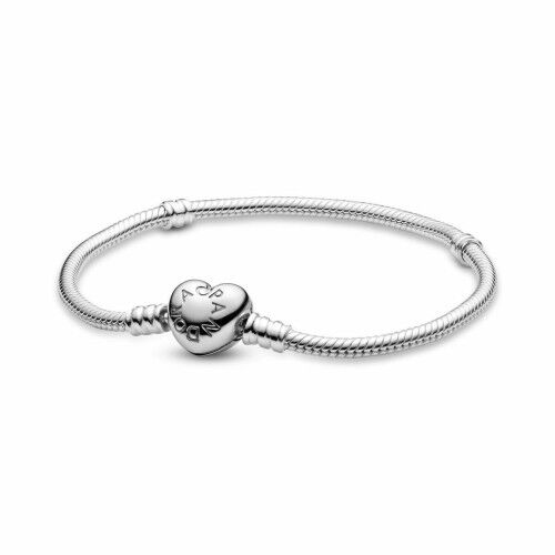 Armband Dames Pandora HEART CLASP SNAKE CHAIN BRACELET