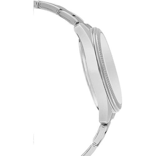 Horloge Heren Casio DATE Zwart Zilverkleurig (Ø 39 mm)