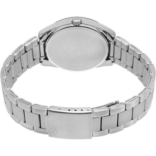 Horloge Heren Casio DATE Zwart Zilverkleurig (Ø 39 mm)