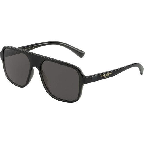 Zonnebril Heren Dolce & Gabbana STEP INJECTION DG 6134 Zwart