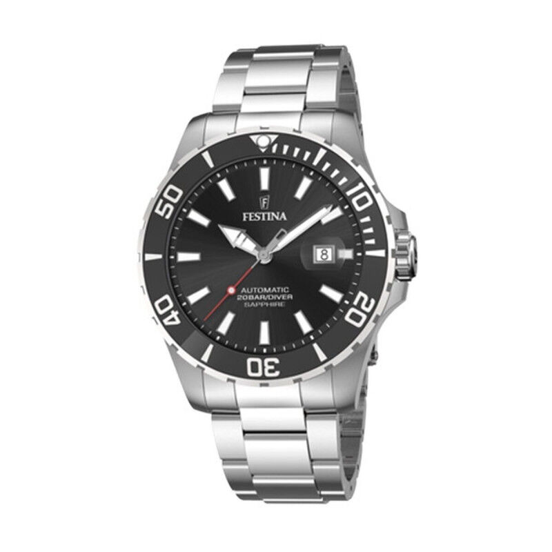 Horloge Heren Festina F20531/4 Zwart Zilverkleurig