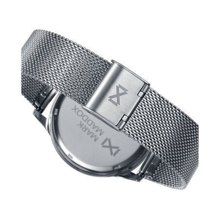 Horloge Heren Mark Maddox HM7146-57 Zwart Zilverkleurig (Ø 40 mm)