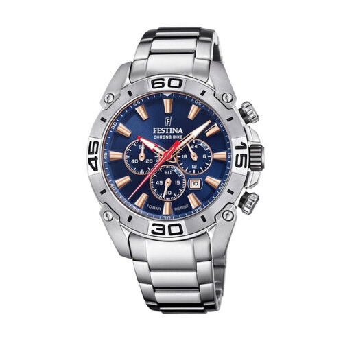 Horloge Heren Festina F20543/4 Grijs Zilverkleurig