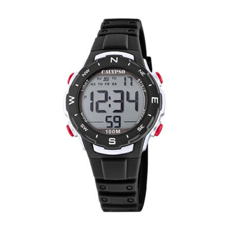 Horloge Heren Calypso K5801/6 Zwart Grijs