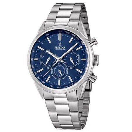 Horloge Heren Festina F16820/2 Zilverkleurig