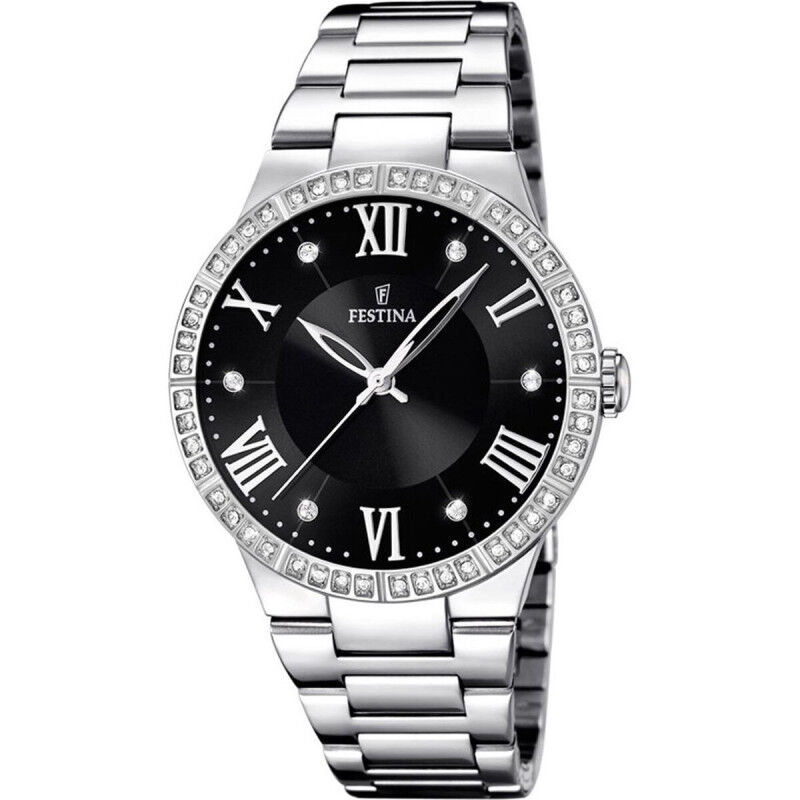 Orologio Uomo Festina F16719/2 Nero Argentato