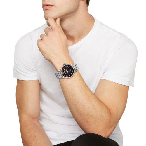 Orologio Uomo Breil EW0590 Nero Argentato (Ø 43 mm)
