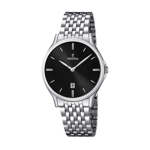 Horloge Heren Festina F16744/4 Zwart Zilverkleurig