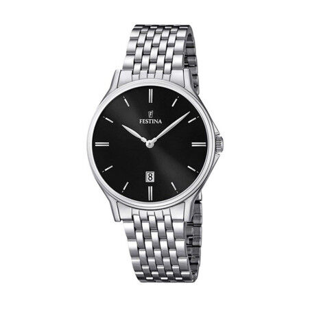 Horloge Heren Festina F16744/4 Zwart Zilverkleurig