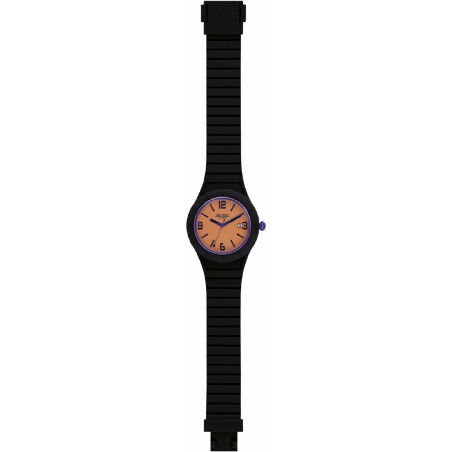 Orologio Uomo Hip Hop HWU1082 Nero Arancio