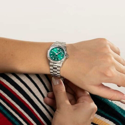 Orologio Uomo Lotus 18930/4 Verde Argentato