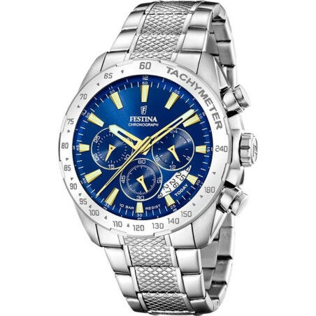 Horloge Heren Festina F20668/2 Zilverkleurig