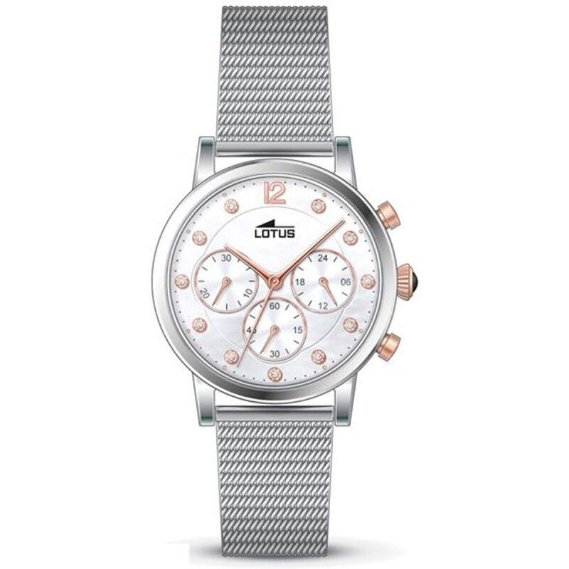 Horloge Heren Lotus 18676/1 Roze Zilverkleurig