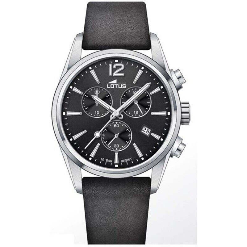 Reloj Hombre Lotus 18691/3 Negro