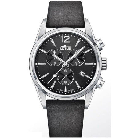 Reloj Hombre Lotus 18691/3 Negro