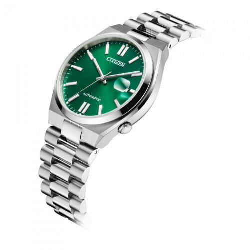 Orologio Uomo Citizen TSUYOSA AUTOMATIC Verde Argentato (Ø 40 mm)