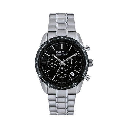 Horloge Heren Breil TW1897 Zwart Zilverkleurig