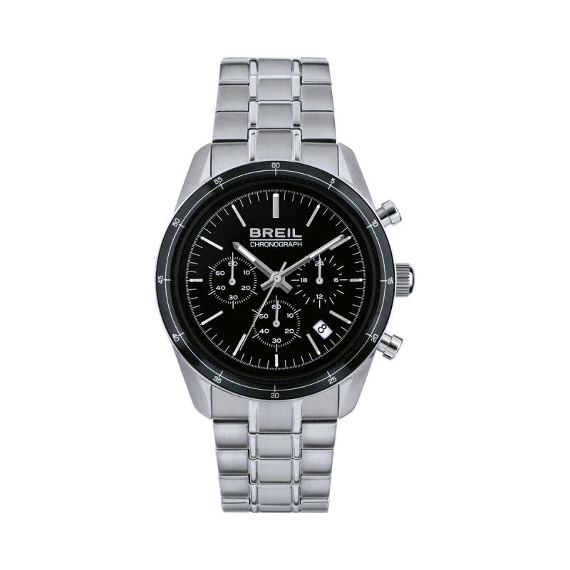 Horloge Heren Breil TW1897 Zwart Zilverkleurig