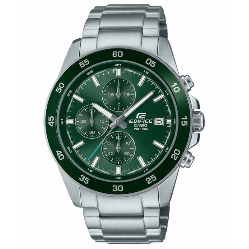 Orologio Uomo Casio EFR-526D-3AVUEF Verde Argentato (Ø 44 mm)