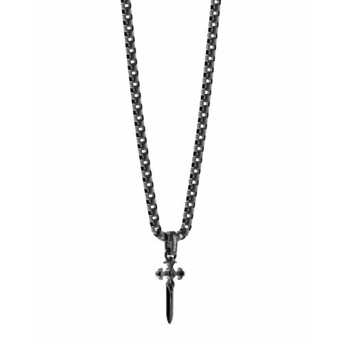 Herrenhalsband Guess JUMN04024JWBKT-U Kreuz