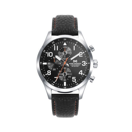 Herrenuhr Mark Maddox HC0129-54 Schwarz