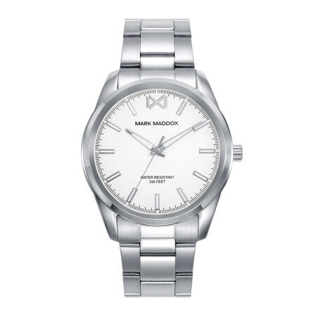 Herrenuhr Mark Maddox HM0150-07 Weiß Silberfarben