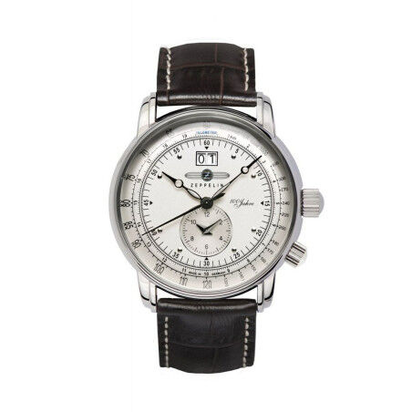 Horloge Heren Zeppelin Zegarek Zeppelin 7640-1 męski Zilverkleurig