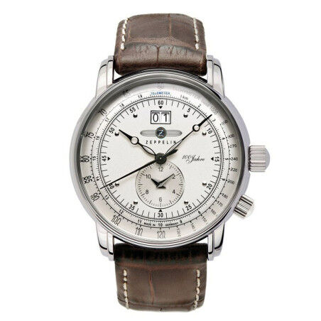 Horloge Heren Zeppelin Zegarek Zeppelin 7640-1 męski Zilverkleurig