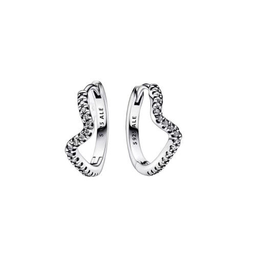 Oorbellen Dames Pandora 292545C01 Roestvrij staal Sterling zilver 925