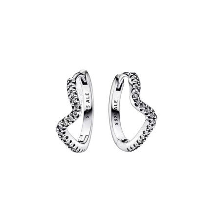 Oorbellen Dames Pandora 292545C01 Roestvrij staal Sterling zilver 925
