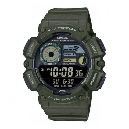 Horloge Heren Casio WS-1500H-3BVEF Zwart