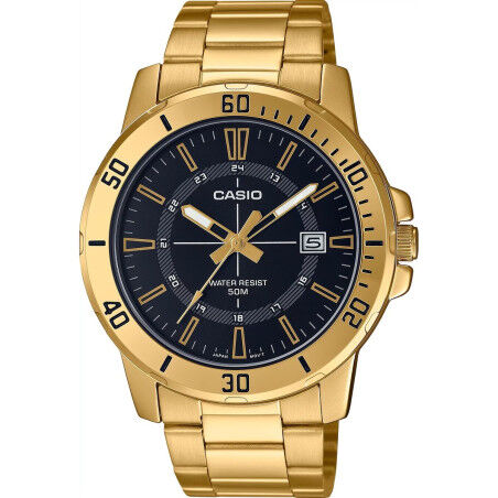 Herrenuhr Casio DIVER Schwarz (Ø 45 mm)